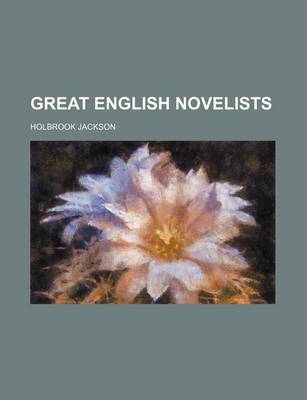 Book cover for Great English Novelists