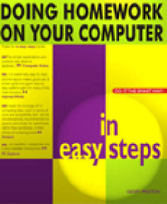 Book cover for Homework on Your Computer in easy steps, Colour Edition