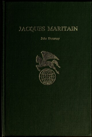 Book cover for Jacques Maritain