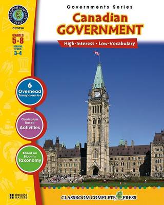 Book cover for Canadian Government