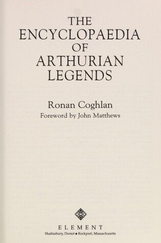 Cover of The Encyclopaedia of Arthurian Legends