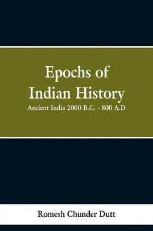 Cover of Epochs of Indian History