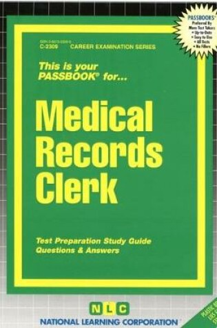 Cover of Medical Records Clerk