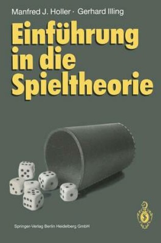 Cover of Einf Hrung in Die Spieltheorie