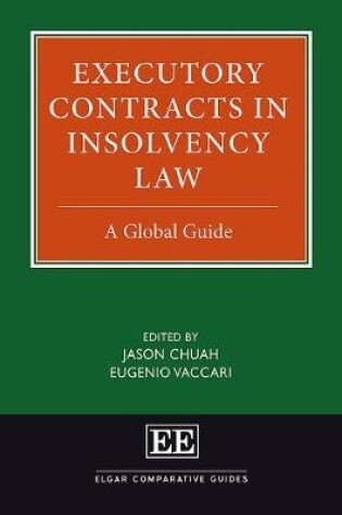 Cover of Executory Contracts in Insolvency Law - A Global Guide