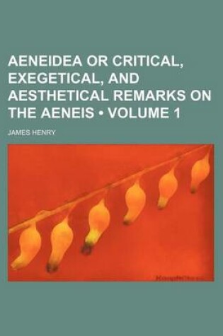 Cover of Aeneidea or Critical, Exegetical, and Aesthetical Remarks on the Aeneis (Volume 1)