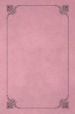 Book cover for Pale Pink 101 - Blank Notebook with Fleur de Lis Corners