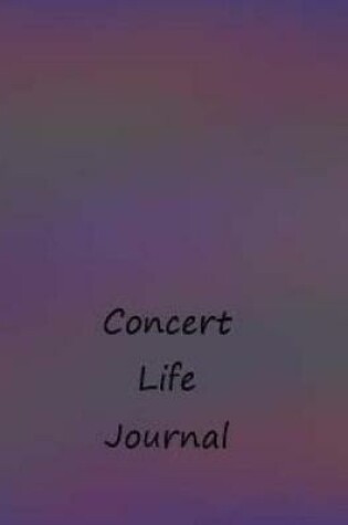 Cover of Concert Life Journal