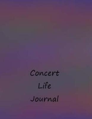 Book cover for Concert Life Journal