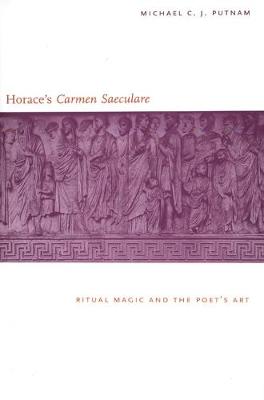 Book cover for Horace's Carmen Saeculare