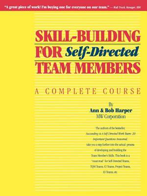 Book cover for Skill-Building for Self-Directed Team Members