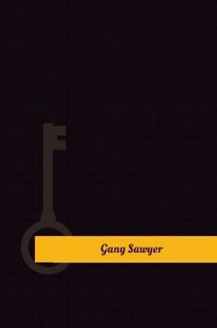 Cover of Gang Sawyer Work Log