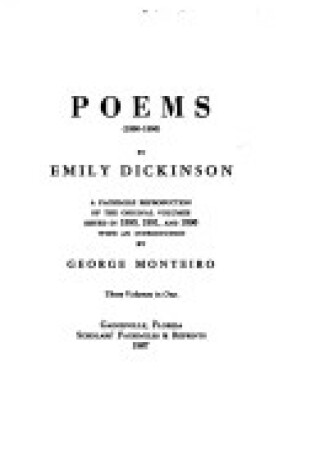 Cover of Poems, 1890-1896