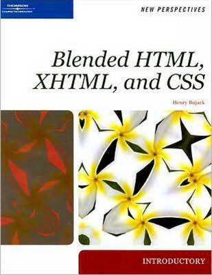 Book cover for New Perspectives on Blended HTML, XHTML, and CSS