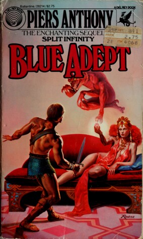 Book cover for Blue Adept