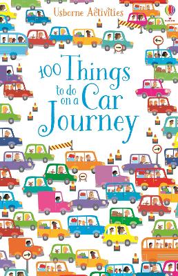 Book cover for 100 things to do on a car journey