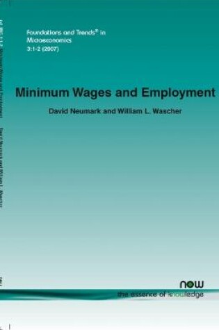 Cover of Minimum Wages and Employment