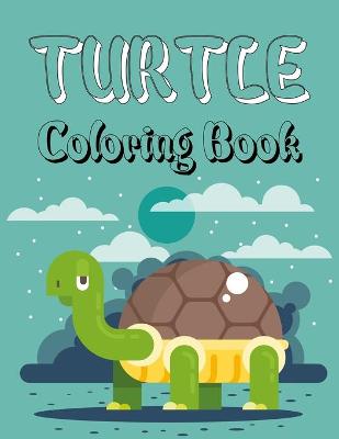 Book cover for Turtle Coloring Book