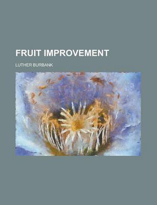 Book cover for Fruit Improvement