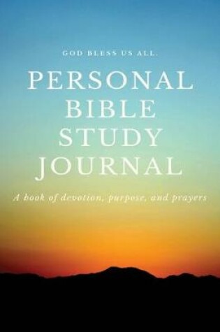 Cover of Personal Bible Study Journal