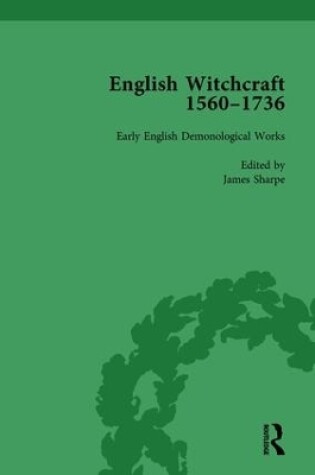 Cover of English Witchcraft, 1560-1736, vol 1