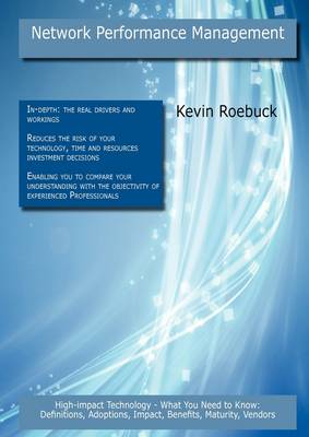 Book cover for Network Performance Management