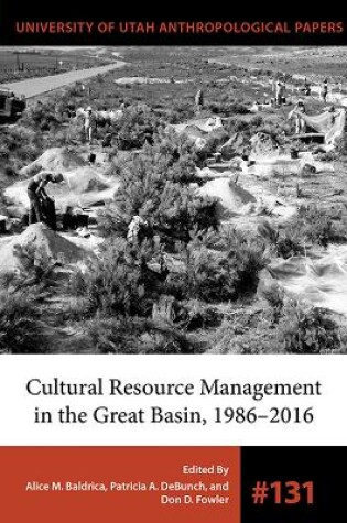 Cover of Cultural Resource Management in the Great Basin 1986–2016