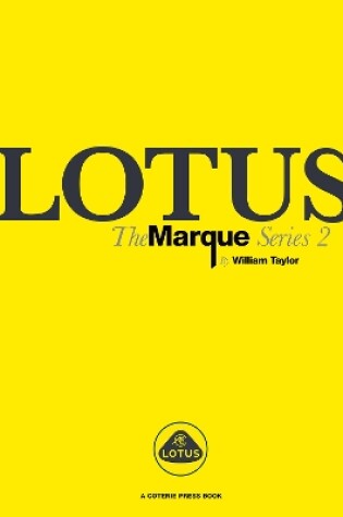 Cover of Lotus the Marque Series 2