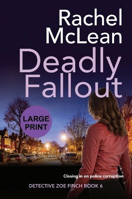 Cover of Deadly Fallout (Large Print)