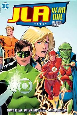 Book cover for JLA Year One Deluxe Edition