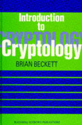 Cover of Introduction to Cryptology