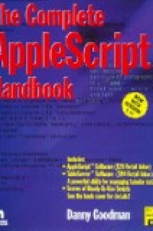 Cover of Complete Applescript Handbook