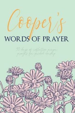 Cover of Cooper's Words of Prayer