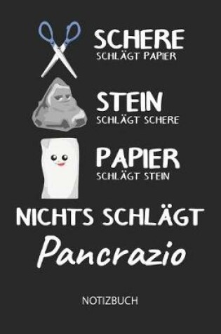 Cover of Nichts schlagt - Pancrazio - Notizbuch