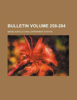 Book cover for Bulletin Volume 258-284