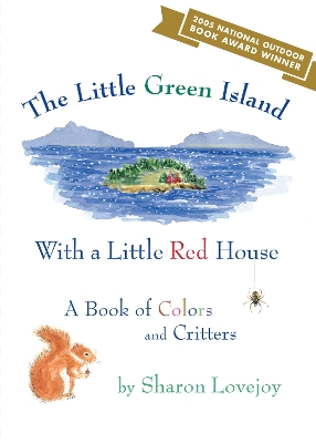 Book cover for The Little Green Island with a Little Red House