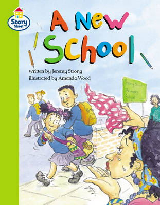 Cover of A new school Story Street Competent Step 8 Book 1
