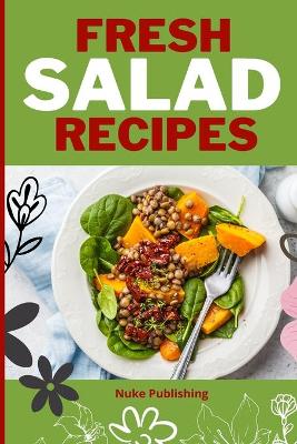 Book cover for fresh salad recipes