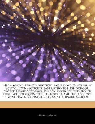 Cover of Articles on High Schools in Connecticut, Including