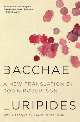 Book cover for Bacchae