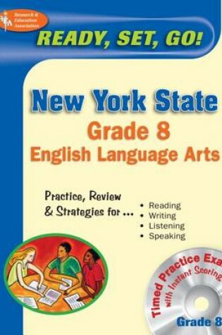 Cover of New York State Grade 8 English Language Arts W/CD-ROM