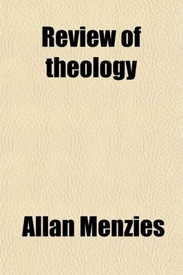 Book cover for Review of Theology & Philosophy (Volume 3)