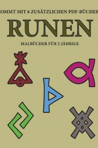Cover of Malbucher fur 2-Jahrige (Runen)