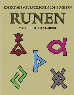 Book cover for Malbucher fur 2-Jahrige (Runen)