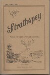 Book cover for Strathspey