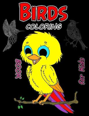Book cover for Birds Coloring Book for Kids