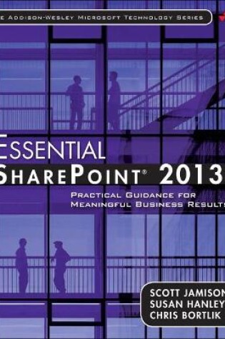 Cover of Essential SharePoint® 2013