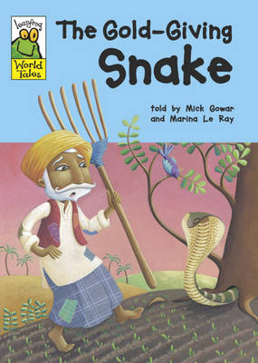 Book cover for The Gold-Giving Snake