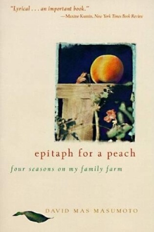 Cover of Epitaph for a Peach