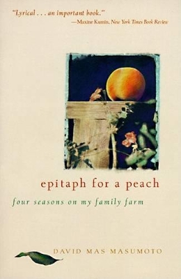 Book cover for Epitaph for a Peach